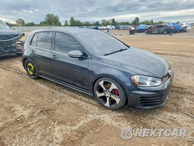 Czwarte zdjęcie samochodu z boku: 2016 VOLKSWAGEN GTI S/SE VIN:3VW4T7AU8GM043279 - miniatura