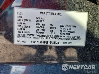 Zdjęcie 13 z 13 samochodu: 2025 TESLA MODEL Y VIN:7SAYGDEE9SA350340 - miniatura