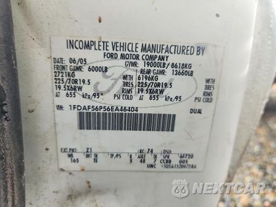 Zdjęcie 12 z 12 samochodu: 2006 FORD F550 SUPER DUTY VIN:1FDAF56P56EA46404 - miniatura