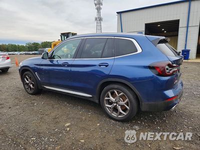 Drugie zdjęcie samochodu z przodu: 2022 BMW X3 XDRIVE30I VIN:5UX53DP00N9L72899 - miniatura
