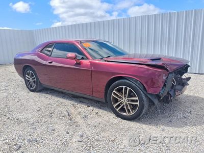 Czwarte zdjęcie samochodu z boku: 2019 DODGE CHALLENGER SXT VIN:2C3CDZGG5KH526118 - miniatura