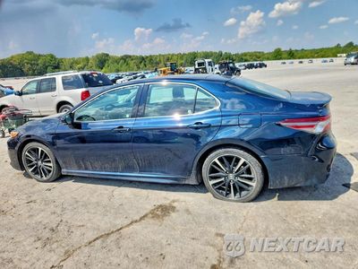 Drugie zdjęcie samochodu z przodu: 2018 TOYOTA CAMRY XSE VIN:4T1B61HK6JU543815 - miniatura