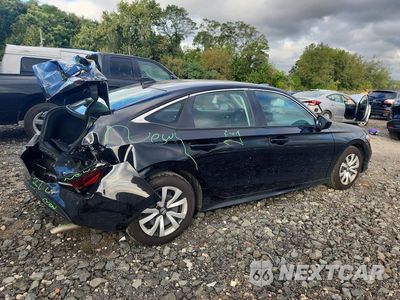 Trzecie zdjęcie samochodu z tyłu: 2026 HONDA CIVIC LX VIN:2HGFE2F29TH586084 - miniatura