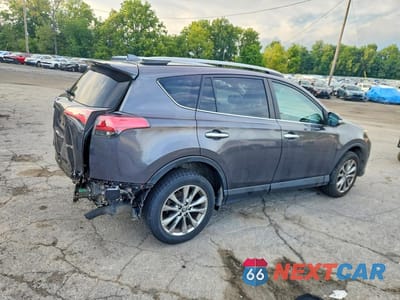 Trzecie zdjęcie samochodu z tyłu: 2017 TOYOTA RAV4 LIMITED VIN:2T3YFREV4HW356596 - miniatura