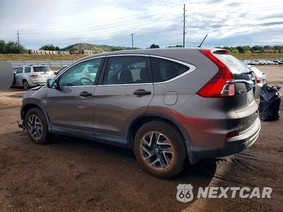 Drugie zdjęcie samochodu z przodu: 2016 HONDA CR-V SE VIN:5J6RM4H47GL092026 - miniatura