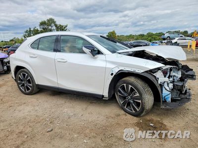 Czwarte zdjęcie samochodu z boku: 2023 LEXUS UX 250H PREMIUM VIN:JTHP9JBH1P2066308 - miniatura