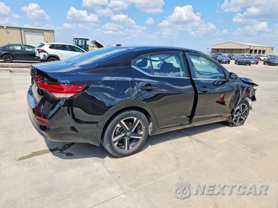 Trzecie zdjęcie samochodu z tyłu: 2025 NISSAN SENTRA SV VIN:3N1AB8CV6SY405232 - miniatura
