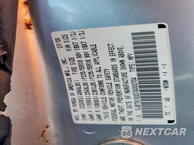 Zdjęcie 13 z 13 samochodu: 2007 ACURA RDX VIN:5J8TB18207A000704 - miniatura