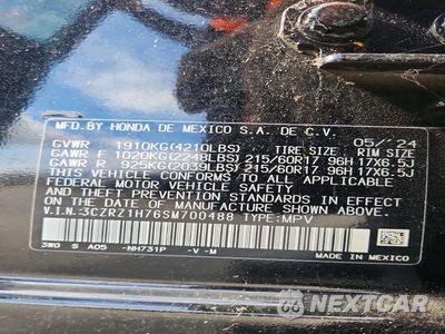 Zdjęcie 13 z 13 samochodu: 2025 HONDA HR-V EXL VIN:P3CZRZ1H76SM70048 - miniatura