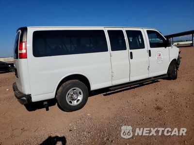 Trzecie zdjęcie samochodu z tyłu: 2018 CHEVROLET EXPRESS G3500 LT VIN:1GAZGPFG0J1192380 - miniatura