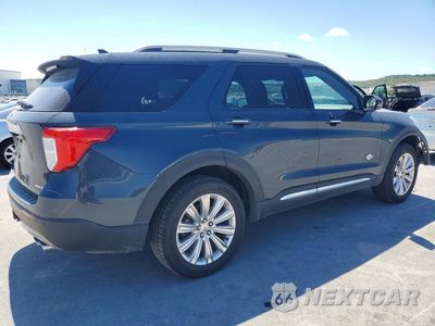 Trzecie zdjęcie samochodu z tyłu: 2022 FORD EXPLORER KING RANCH VIN:1FM5K8LCXNGA79949 - miniatura
