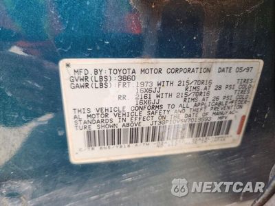 Zdjęcie 12 z 12 samochodu: 1997 TOYOTA RAV4 BASE VIN:JT3GP10V5V7019593 - miniatura