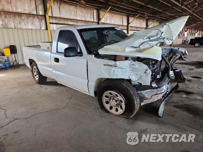 Czwarte zdjęcie samochodu z boku: 2005 CHEVROLET SILVERADO C1500 VIN:1GCEC14V45Z276595 - miniatura