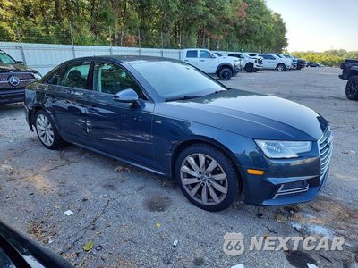 Czwarte zdjęcie samochodu z boku: 2018 AUDI A4 PREMIUM VIN:WAUKMAF44JA068341 - miniatura