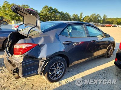 Trzecie zdjęcie samochodu z tyłu: 2018 TOYOTA COROLLA LE VIN:2T1BURHE2JC088820 - miniatura