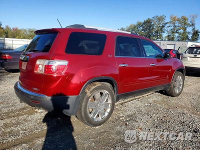 Trzecie zdjęcie samochodu z tyłu: 2010 GMC ACADIA SLT-2 VIN:1GKLVNED7AJ181136 - miniatura
