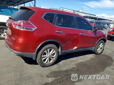Trzecie zdjęcie samochodu z tyłu: 2015 NISSAN ROGUE SV VIN:5N1AT2MVXFC757049 - miniatura