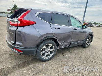 Trzecie zdjęcie samochodu z tyłu: 2019 HONDA CR-V EXL VIN:5J6RW2H85KL017562 - miniatura