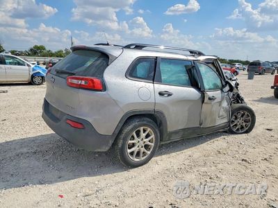 Trzecie zdjęcie samochodu z tyłu: 2015 JEEP CHEROKEE SPORT VIN:1C4PJLAB4FW617002 - miniatura