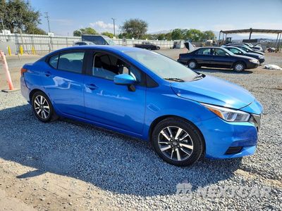 Czwarte zdjęcie samochodu z boku: 2021 NISSAN VERSA SV VIN:3N1CN8EV6ML871028 - miniatura