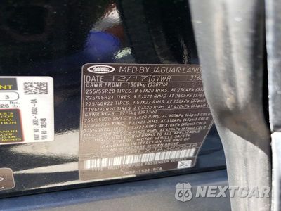 Zdjęcie 12 z 12 samochodu: 2018 LAND ROVER RANGE ROVER SUPERCHARGED VIN:SALGS2REXJA382948 - miniatura