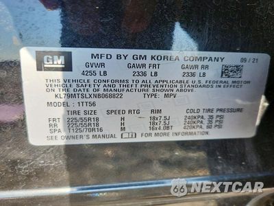 Zdjęcie 14 z 14 samochodu: 2022 CHEVROLET TRAILBLAZER RS VIN:KL79MTSLXNB068822 - miniatura