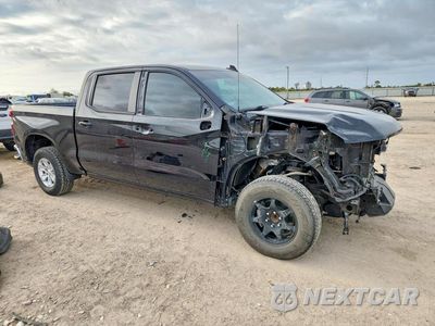 Czwarte zdjęcie samochodu z boku: 2019 CHEVROLET SILVERADO C1500 LT VIN:1GCPWCEK2KZ182131 - miniatura