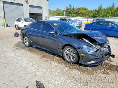 Czwarte zdjęcie samochodu z boku: 2023 HYUNDAI SONATA SEL VIN:KMHL14JA5PA307172 - miniatura