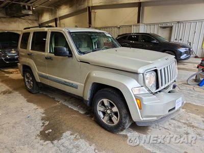 Czwarte zdjęcie samochodu z boku: 2008 JEEP LIBERTY SPORT VIN:1J8GN28K78W179544 - miniatura