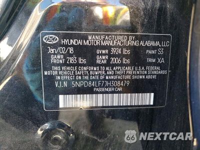 Zdjęcie 12 z 12 samochodu: 2018 HYUNDAI ELANTRA VALUE EDITION VIN:5NPD84LF7JH308479 - miniatura
