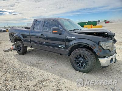 Czwarte zdjęcie samochodu z boku: 2013 FORD F150 SUPER CAB VIN:1FTFX1ET0DKF60013 - miniatura