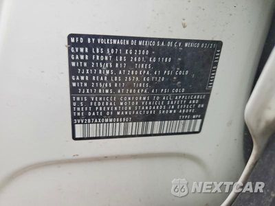 Zdjęcie 13 z 13 samochodu: 2021 VOLKSWAGEN TIGUAN SE VIN:3VV2B7AX0MM086907 - miniatura