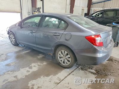 Drugie zdjęcie samochodu z przodu: 2012 HONDA CIVIC LX VIN:19XFB2F57CE104581 - miniatura