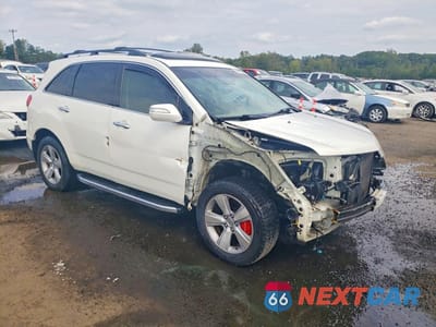 Czwarte zdjęcie samochodu z boku: 2011 ACURA MDX VIN:2HNYD2H24BH528982 - miniatura