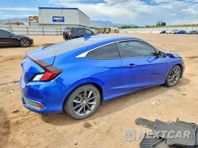 Trzecie zdjęcie samochodu z tyłu: 2020 HONDA CIVIC EX VIN:2HGFC3B3XLH351185 - miniatura
