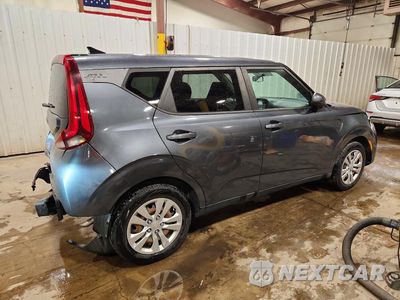 Trzecie zdjęcie samochodu z tyłu: 2021 KIA SOUL LX VIN:KNDJ23AU5M7757698 - miniatura