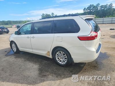 Drugie zdjęcie samochodu z przodu: 2015 TOYOTA SIENNA XLE 8-PASSENGER VIN:5TDYK3DC4FS555543 - miniatura