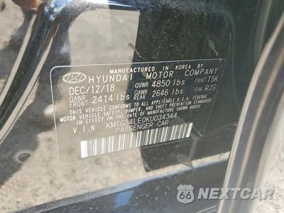 Zdjęcie 13 z 13 samochodu: 2019 GENESIS G70 3.3T ADVANCED VIN:KMTG34LE0KU034344 - miniatura