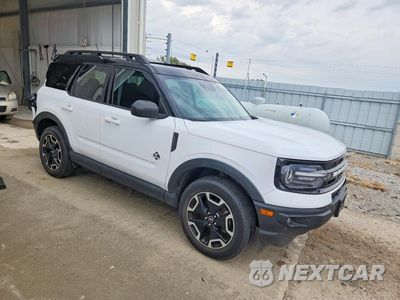 Czwarte zdjęcie samochodu z boku: 2023 FORD BRONCO SPORT OUTER BANKS VIN:3FMCR9C64PRD07877 - miniatura