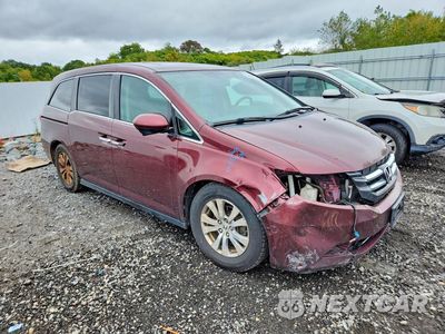 Czwarte zdjęcie samochodu z boku: 2016 HONDA ODYSSEY EXL VIN:5FNRL5H61GB066864 - miniatura