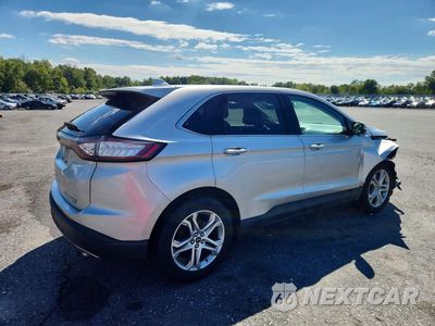 Trzecie zdjęcie samochodu z tyłu: 2018 FORD EDGE TITANIUM VIN:2FMPK4K89JBB88211 - miniatura