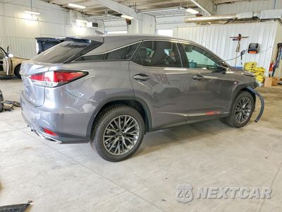 Trzecie zdjęcie samochodu z tyłu: 2022 LEXUS RX 350 F SPORT VIN:2T2SZMDA4NC323629 - miniatura