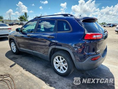 Drugie zdjęcie samochodu z przodu: 2016 JEEP CHEROKEE SPORT VIN:1C4PJLABXGW136849 - miniatura