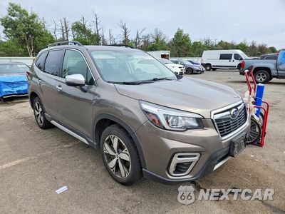 Czwarte zdjęcie samochodu z boku: 2019 SUBARU FORESTER TOURING VIN:JF2SKAWC9KH568277 - miniatura