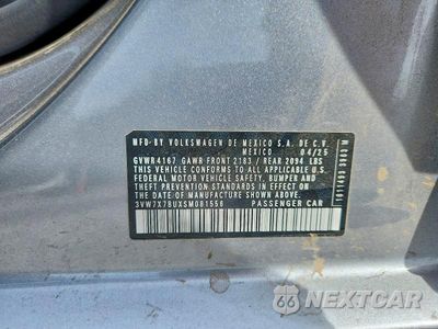 Zdjęcie 12 z 12 samochodu: 2025 VOLKSWAGEN JETTA SE VIN:3VW7X7BUXSM081556 - miniatura