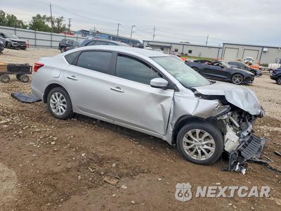 Czwarte zdjęcie samochodu z boku: 2019 NISSAN SENTRA SV VIN:3N1AB7AP2KY437612 - miniatura