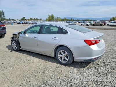 Drugie zdjęcie samochodu z przodu: 2017 CHEVROLET MALIBU LS VIN:1G1ZB5ST0HF145515 - miniatura