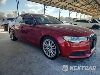 Czwarte zdjęcie samochodu z boku: 2013 AUDI A6 PREMIUM PLUS VIN:WAUGGAFC5DN021823 - miniatura