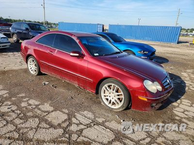 Czwarte zdjęcie samochodu z boku: 2008 MERCEDES-BENZ CLK 350 VIN:WDBTJ56HX8F252981 - miniatura