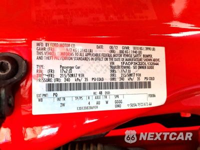Zdjęcie 12 z 12 samochodu: 2013 FORD FOCUS SE VIN:1FADP3K22DL132944 - miniatura